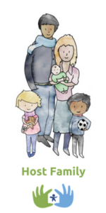 Host Family Illustration